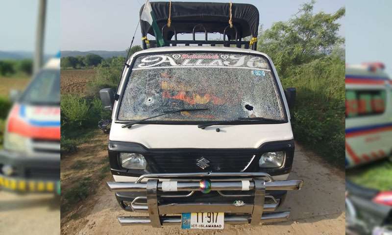 Shooting on school van in Attock