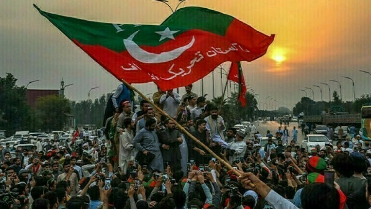 pti protest