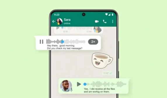 whatsapp voice