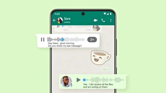 whatsapp voice