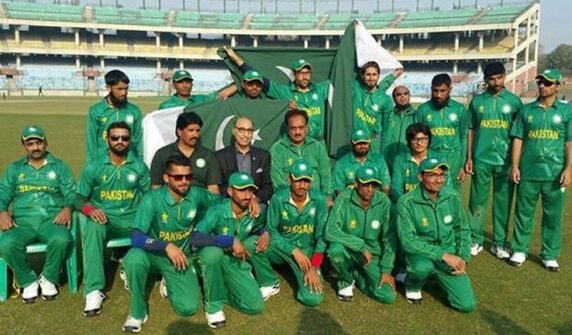 pakistan blind team